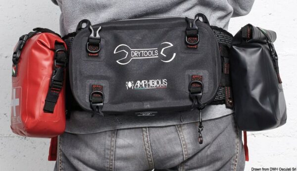 Sac pour outils rembourré et étanche AMPHIBIOUS drytools