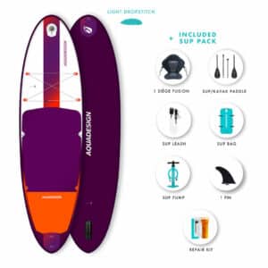 PACK COMBO SUP GONFLABLE LAVA 9'8″